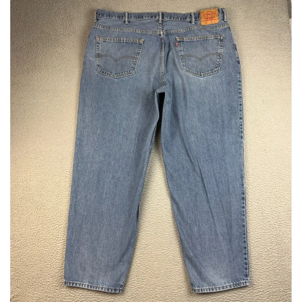 Levi's 560 Jeans Mens‎ 46 Blue High Rise Comfort Fit Baggy 90s Y2K Loose Skate